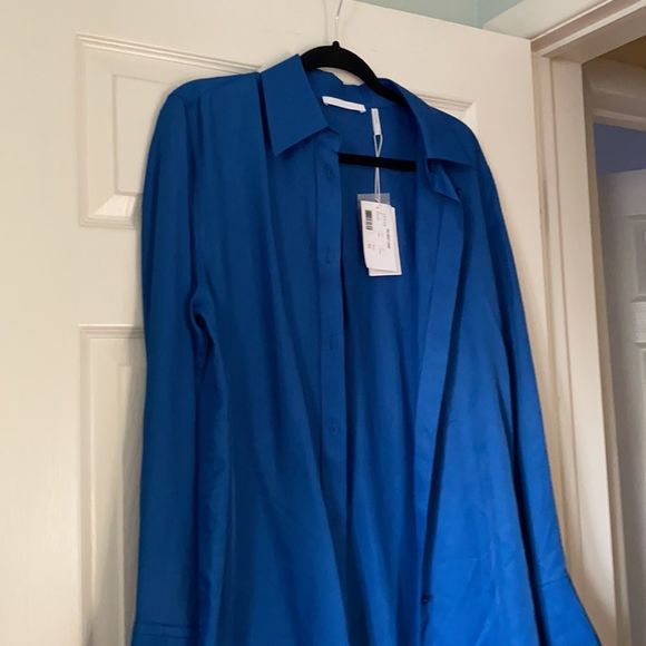 Helmut Lang Woven Button-Down Shirt - Picture 4 of 5